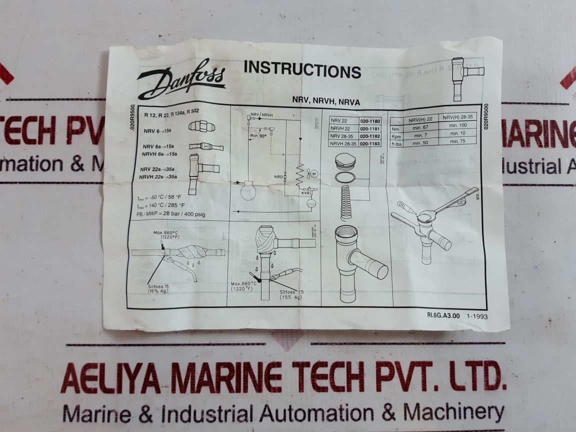 Danfoss kp 63 thermostat 060l1108
