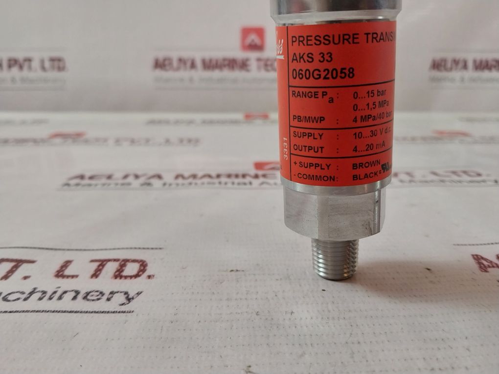 Danfoss Aks 33 Pressure Transmitter