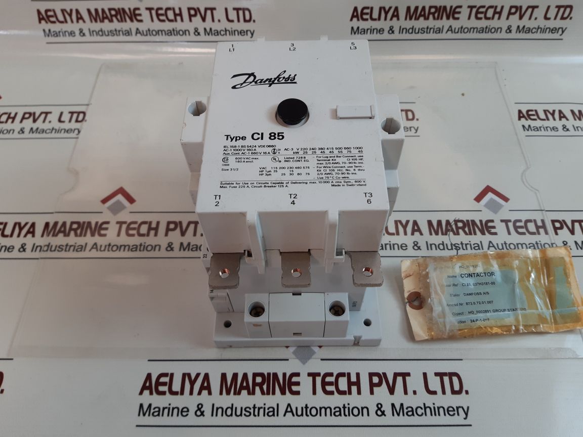 Danfoss ci 85 contactor 037h3181-00