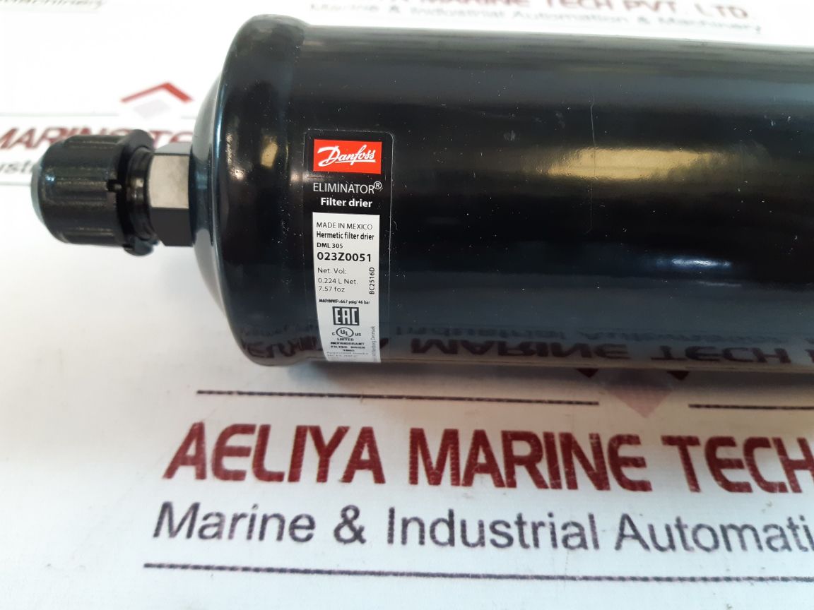 Danfoss Eliminator Dml 305 Liquid Line Filter Drier 023Z0051