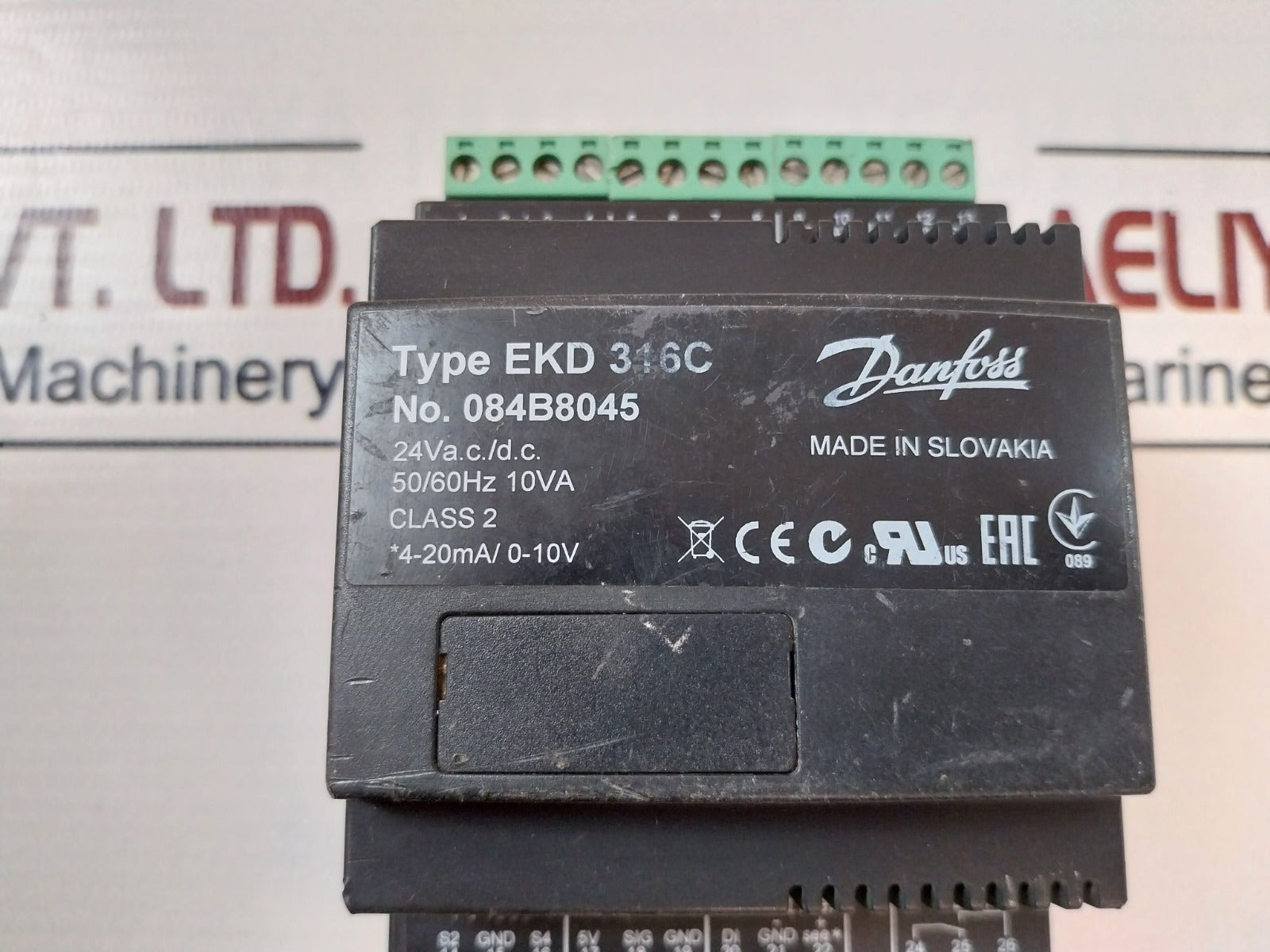 Danfoss Ekd 316C Superheat Controller 0-10V