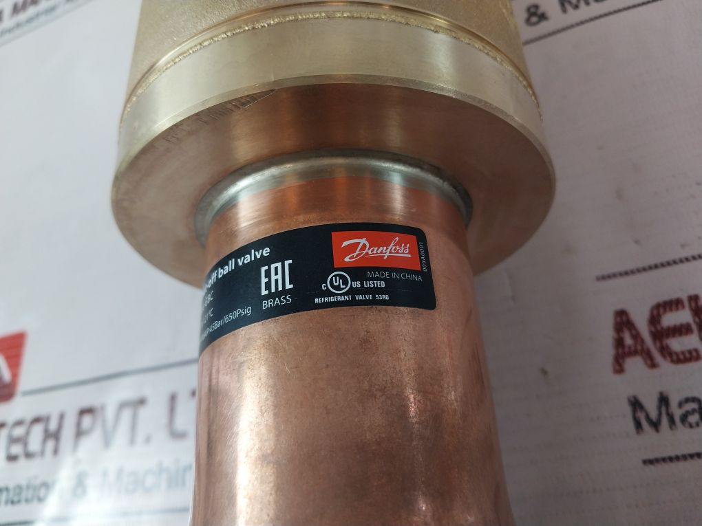 Danfoss Gbc 54S Shut-off Ball Valve 45Bar 650Psig