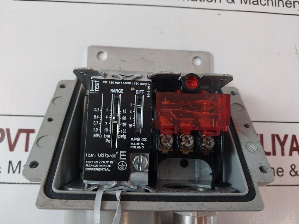 Danfoss Kps 43 Pressure Control Switch 060-3120