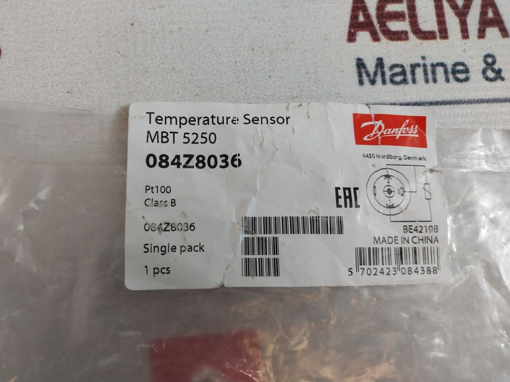 Danfoss Mbt 5250 Temperature Sensor