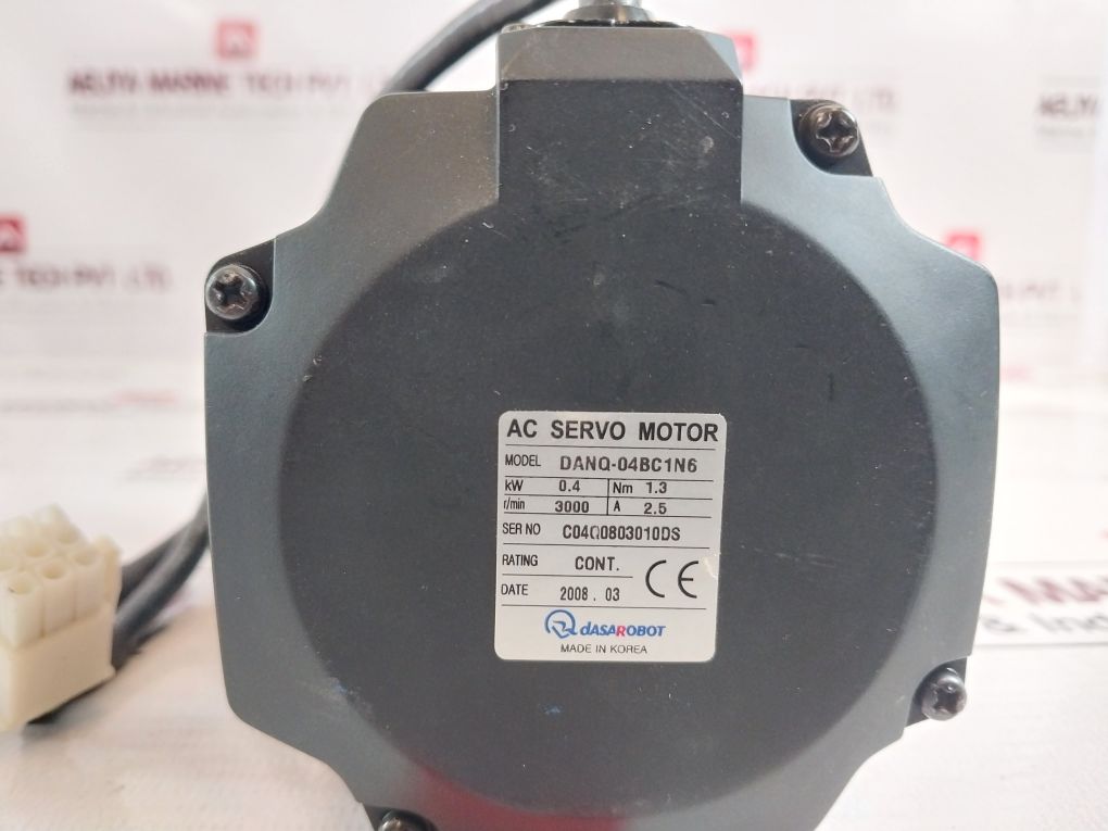 Dasa Robot Danq-04Bc1N6 Ac Servo Motor 0.4 Kw