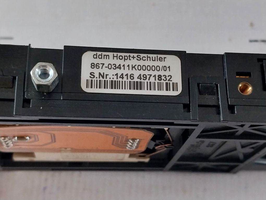 Ddm Hopt+Schuler 867-03411K00000/01 Smart Card Connector