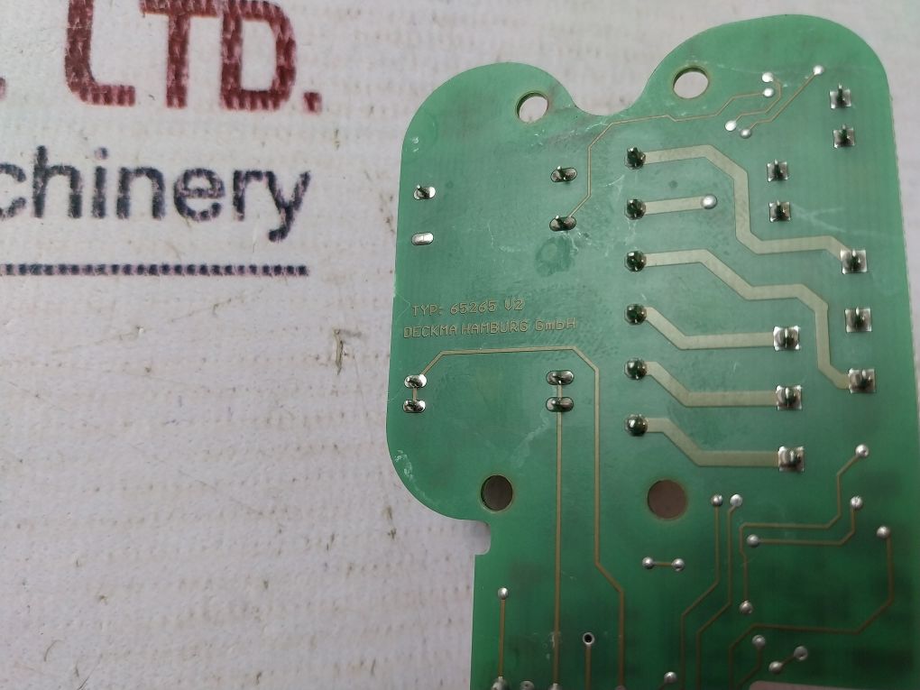 Deckma Hamburg 65265 V2 Printed Circuit Board