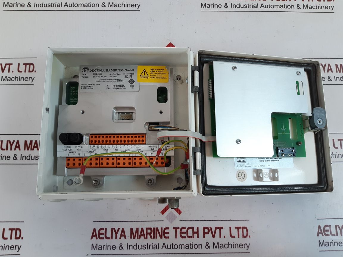 Deckma hamburg omd-2005 bilge alarm monitoring oil content meter