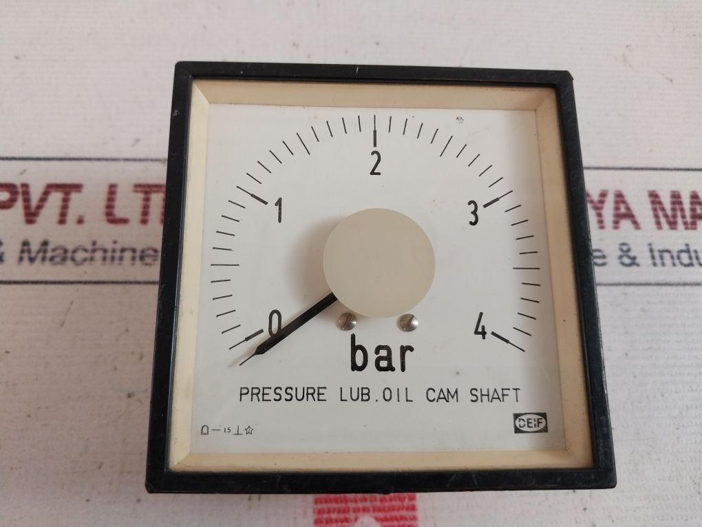 Deif 0-4 Bar Meter