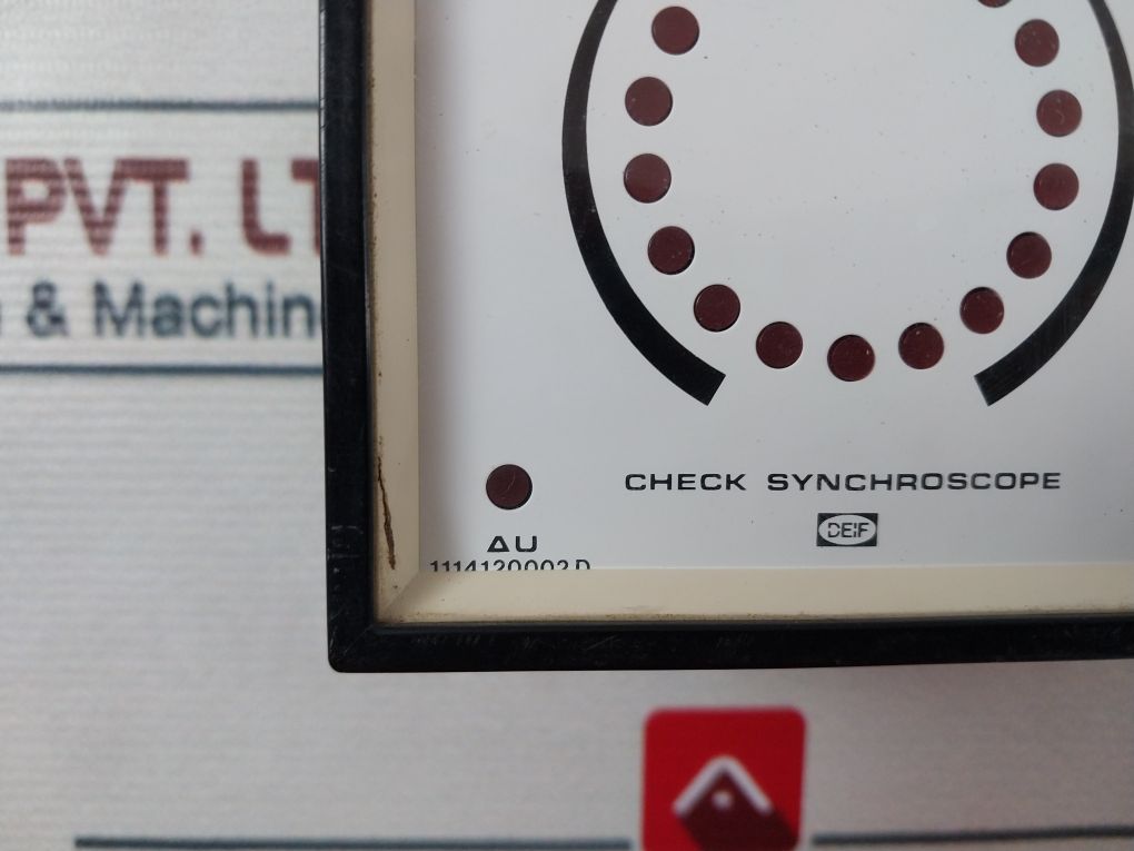 Deif 1114120002D Check Synchroscope