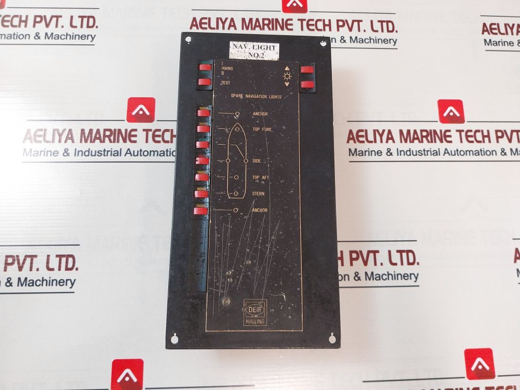 Deif 8027.4 Spare Navigation Light Control Panel