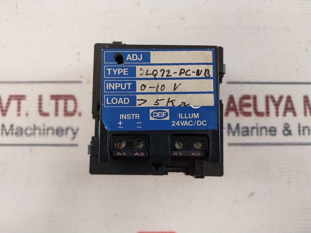 Deif Dlq72-pc-nb Indicator 0-800V
