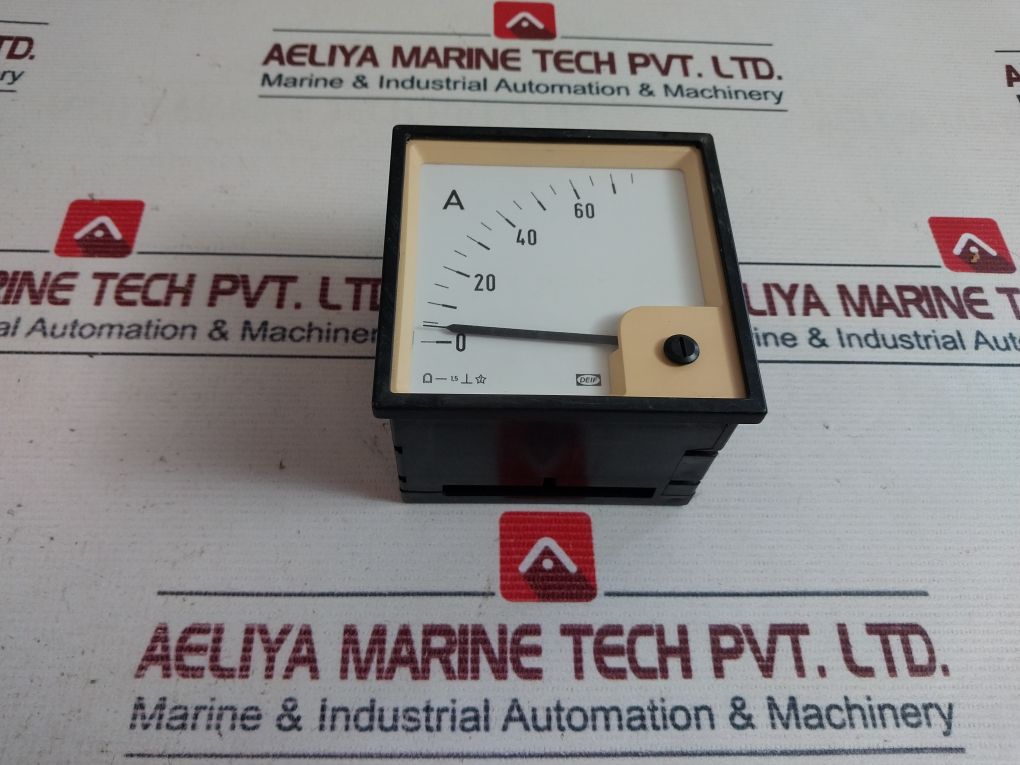 Deif Dq96-x Analog Ammeter
