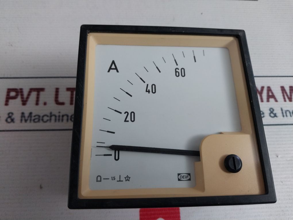 Deif Dq96-x Analog Ammeter