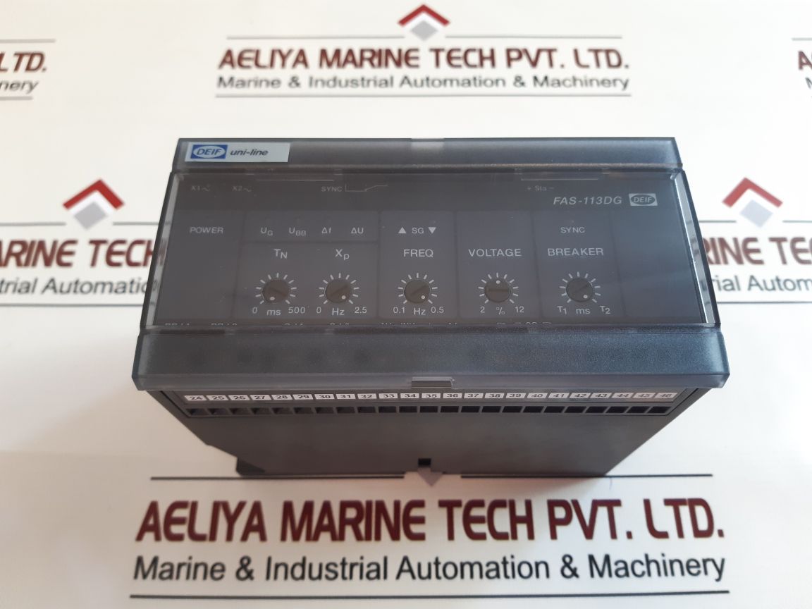 Deif Fas-113Dg Synchronize Controller