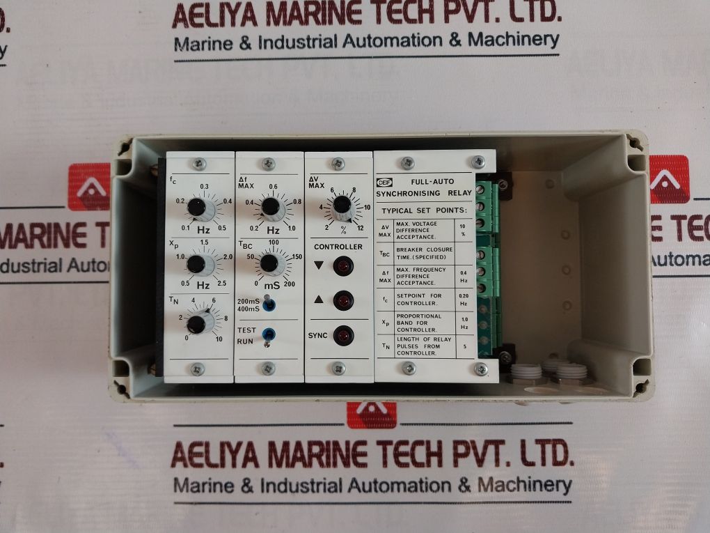Deif Full-auto Synchronising Relay