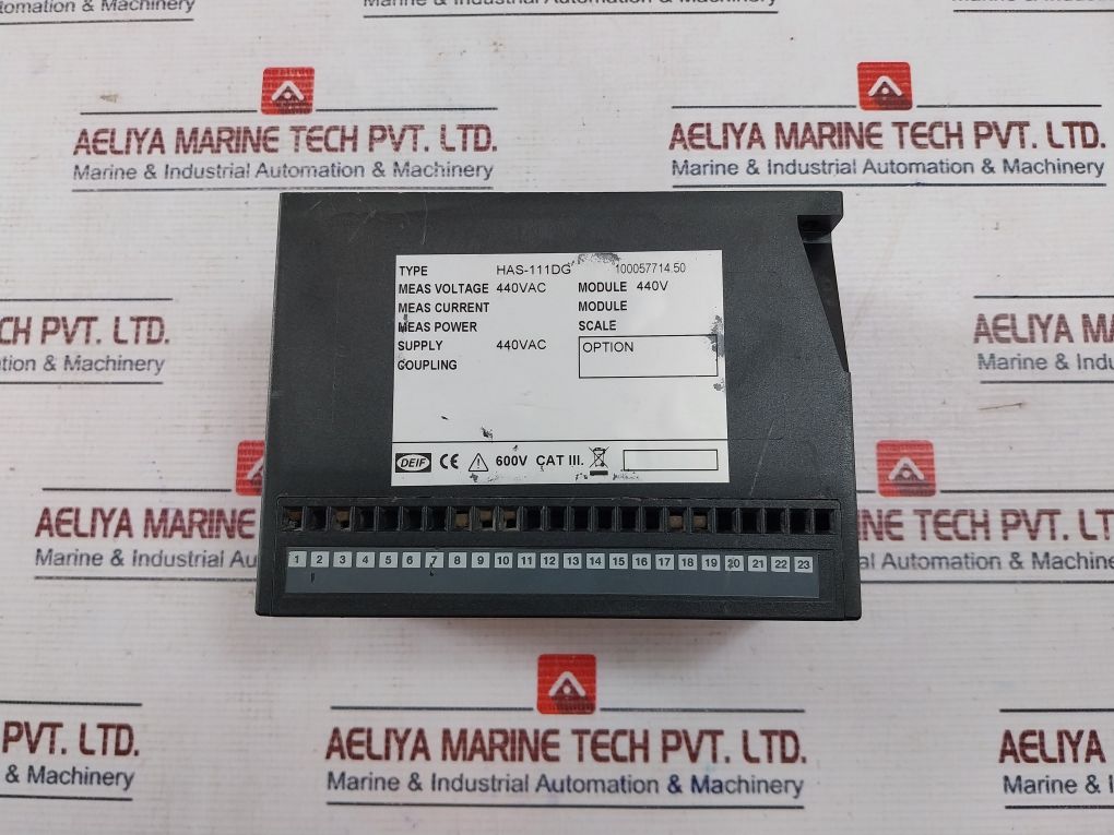 Deif Has-111Dg Synchronisation & Circuit Breaker Closing 440Vac