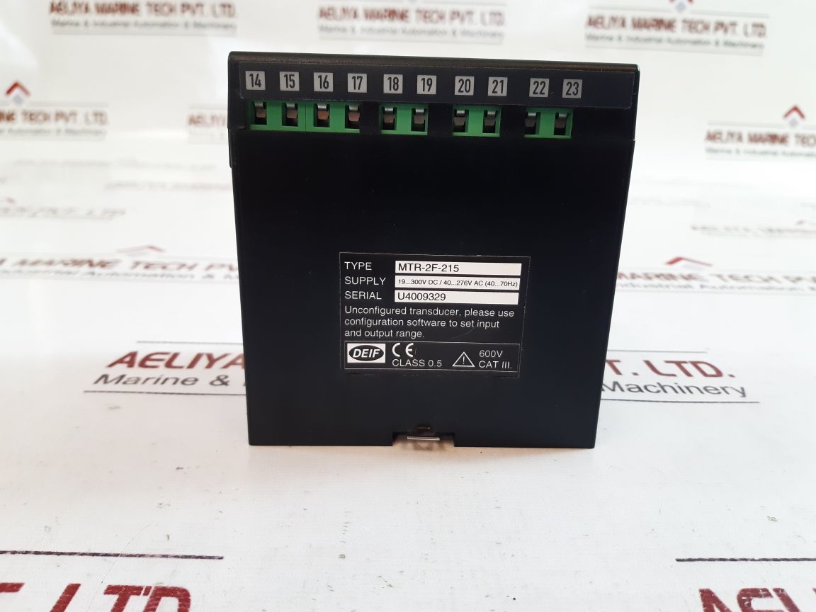Deif mtr-2f-215 multi configurable ac transducer