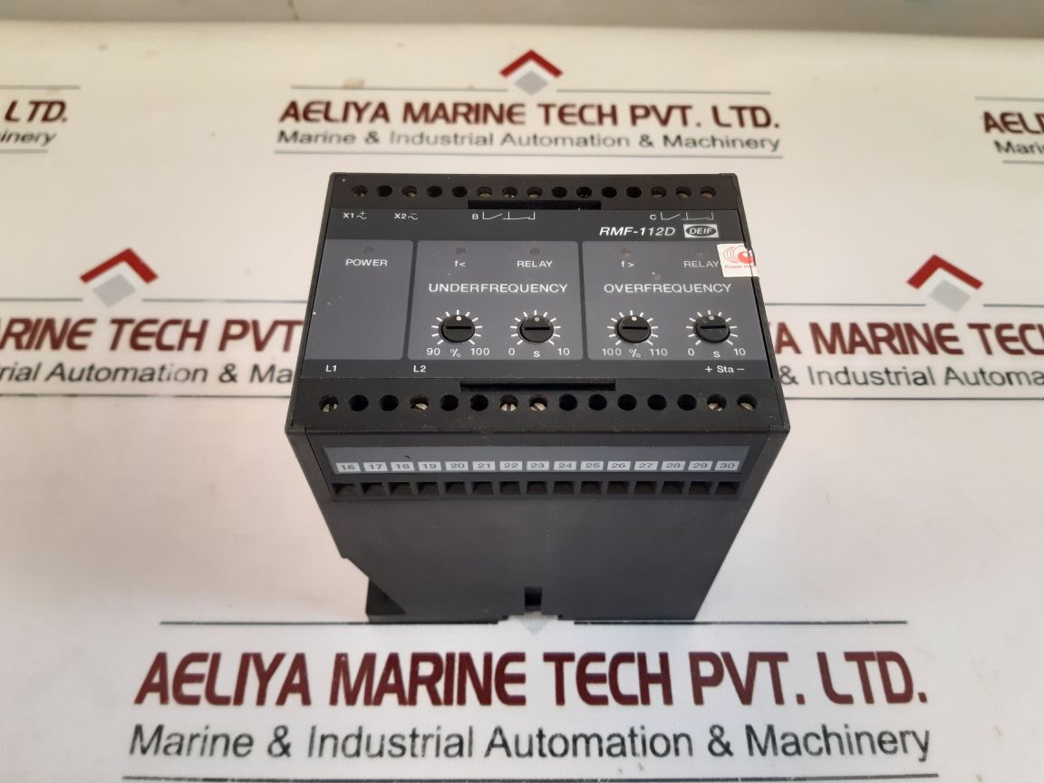 Deif Rmf-112D Frequency Relay 100075404.70