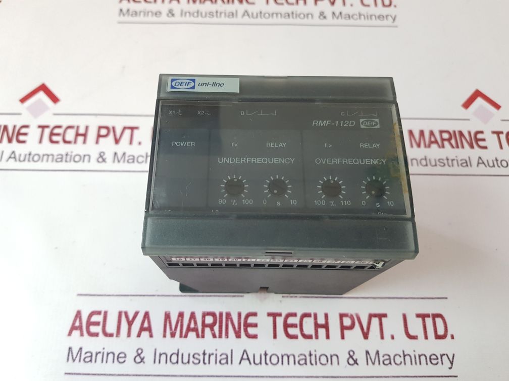 Deif Rmf-112D Frequency Relay 406630.90