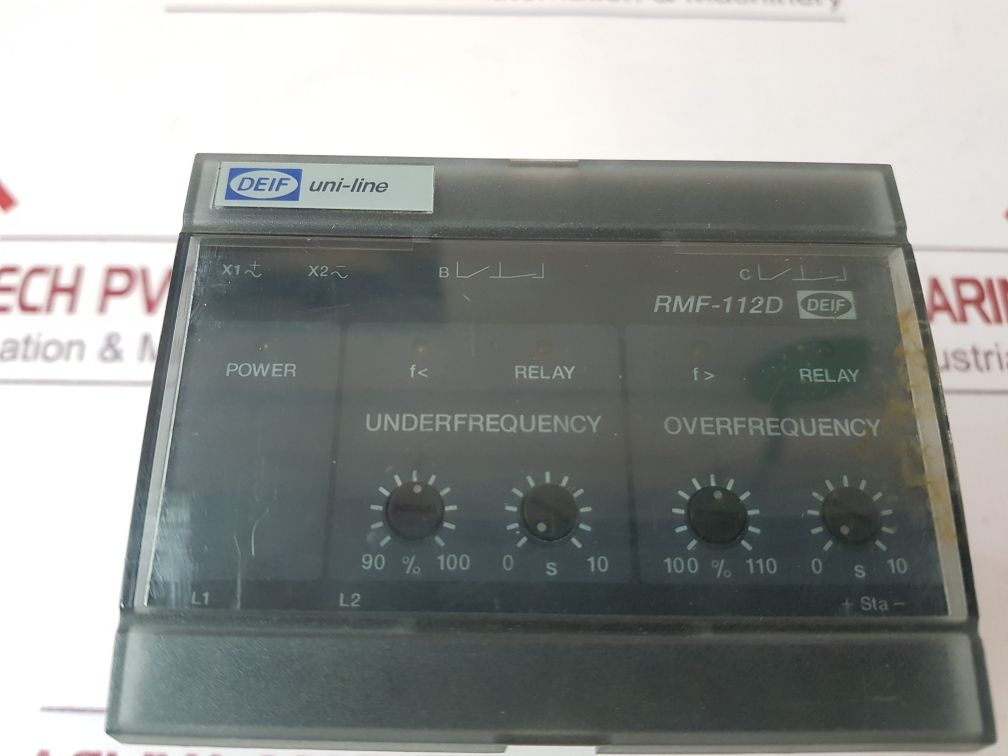 Deif Rmf-112D Frequency Relay 406630.90