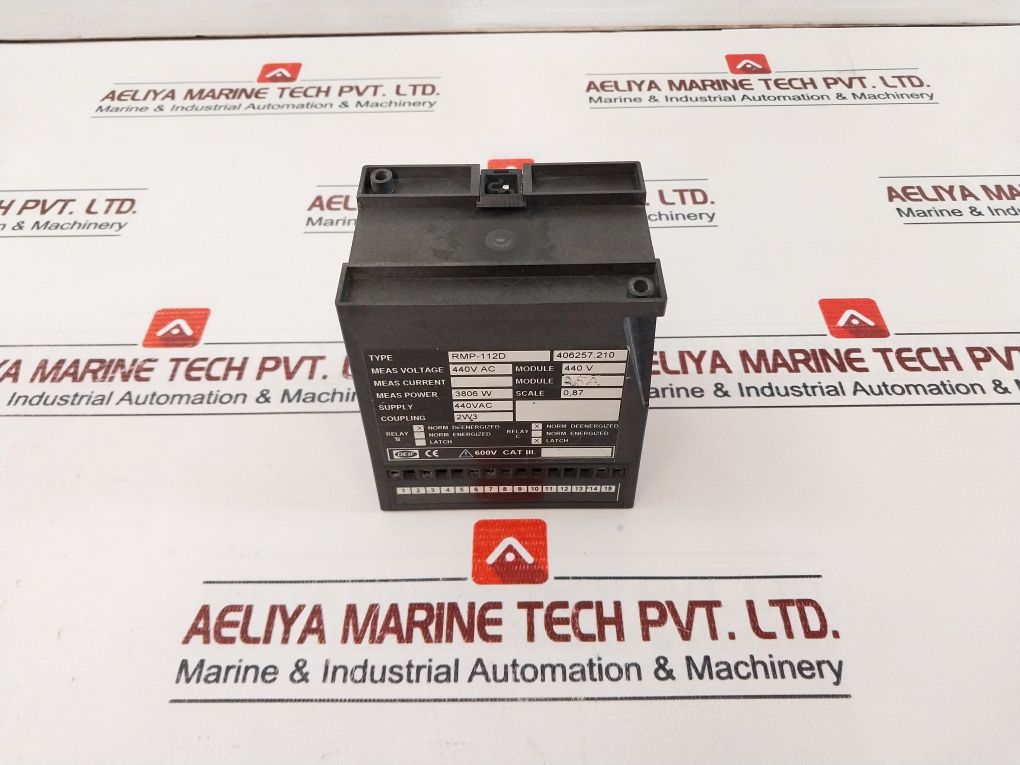 Deif Rmp-112D Reverse Power Relay