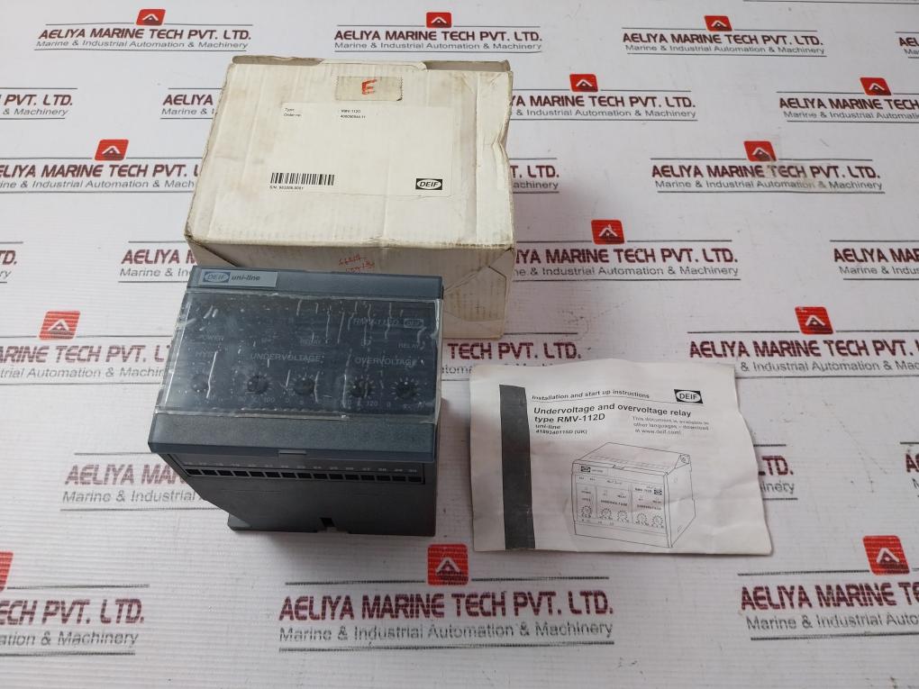 Deif Rmv112D Undervoltage And Overvoltage Relay 8A 250Vac Aeliya