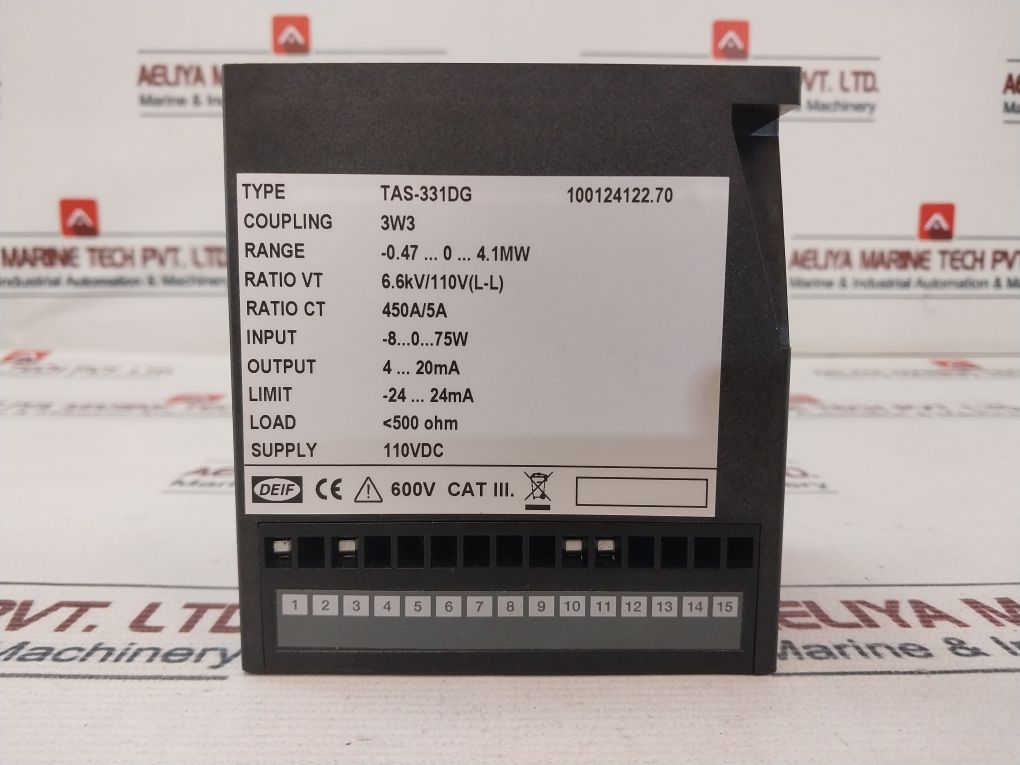 Deif Tas-331Dg Selectable Ac Transducer 4…20Ma