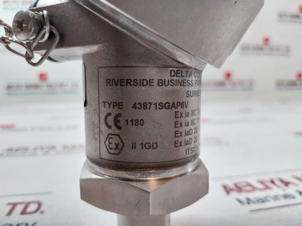 Delta Controls 43871Sgap6V Pressure Transmitter 15000 Psi