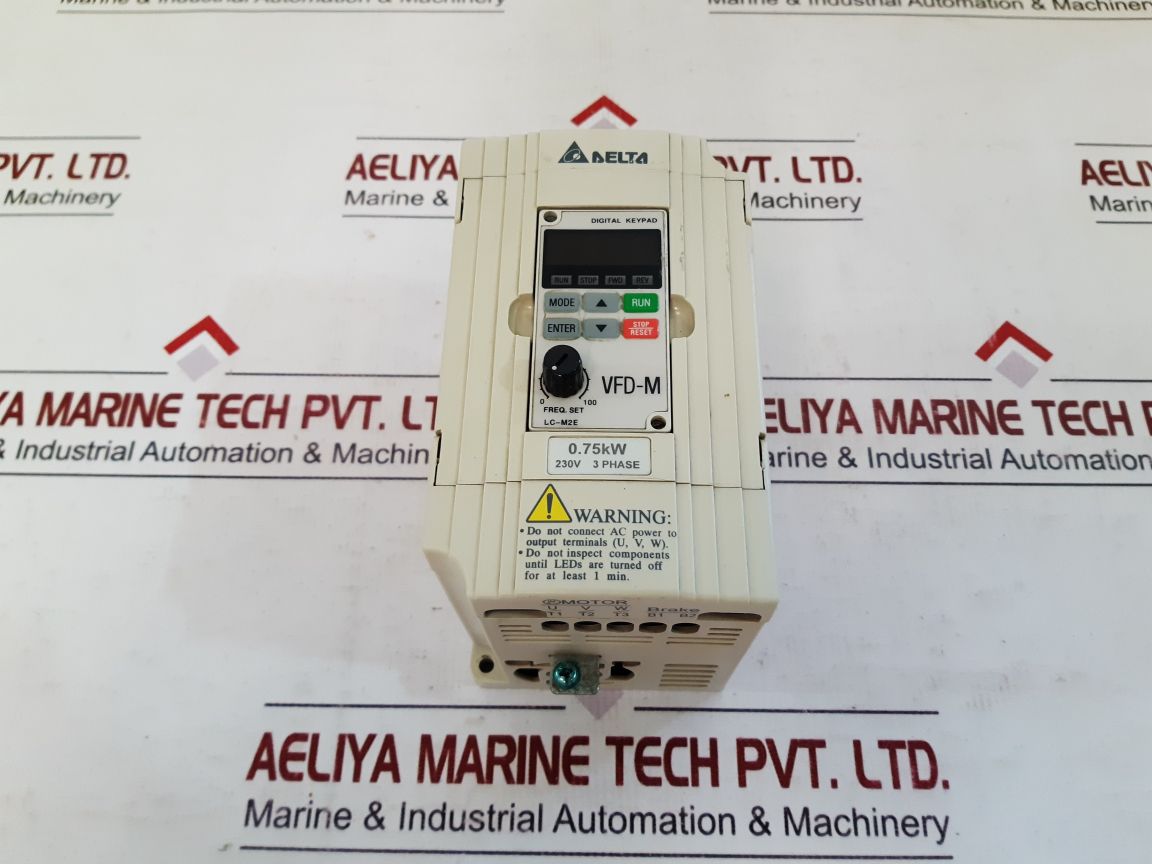 Delta Vfd007M23A Inverter 0.75Kw