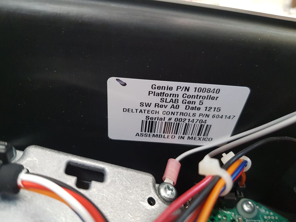 Genie 100840 Platform Controller Deltatech Controls 604147