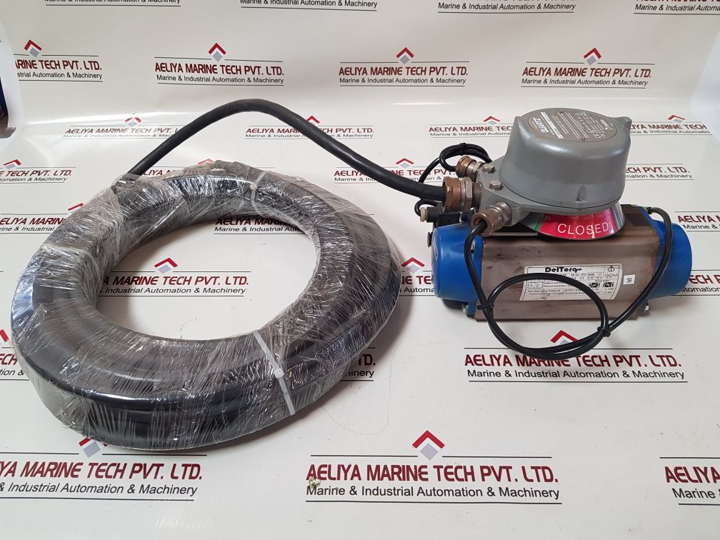 Deltech Deltorq Da Pneumatic Valve Actuator With Quartz Qx33K03Sdm Positioner