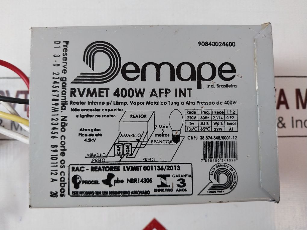 Demape Rvmet 400W Afp Int