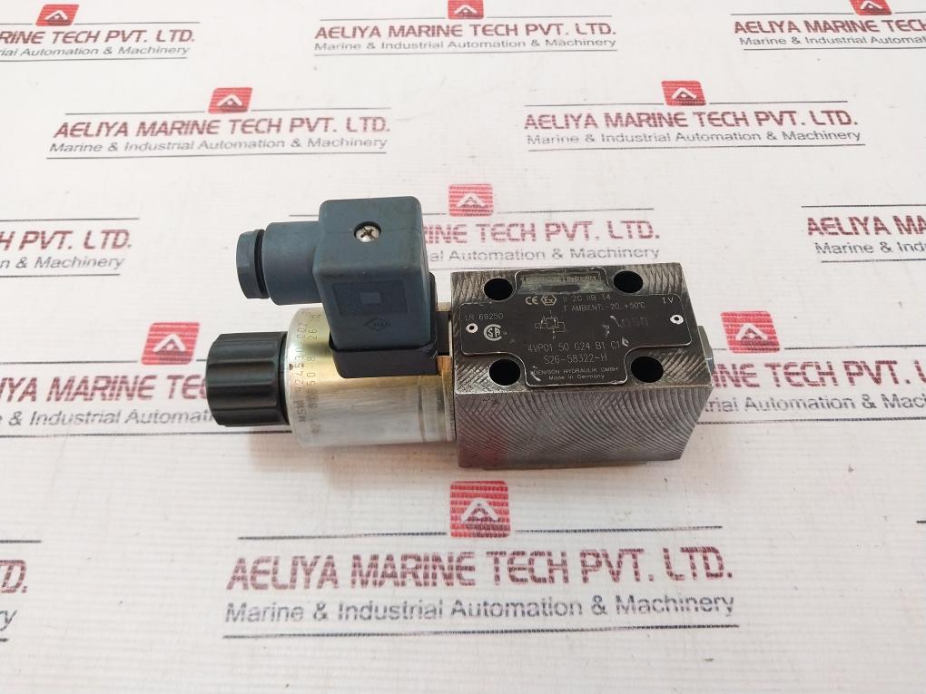 Denison Hydraulics S26-58322-h Solenoid Valve Coil 4Vp01 50 G24 B1 C1