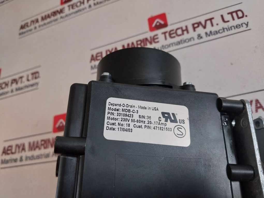 Depend-o-drain Mdb-c-3 Drain Valve