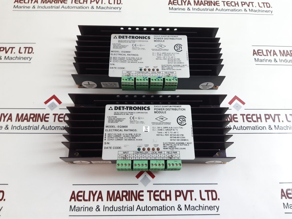 Det-tronics Eq3800 Eagle Quantum Premier Power Distribution Module