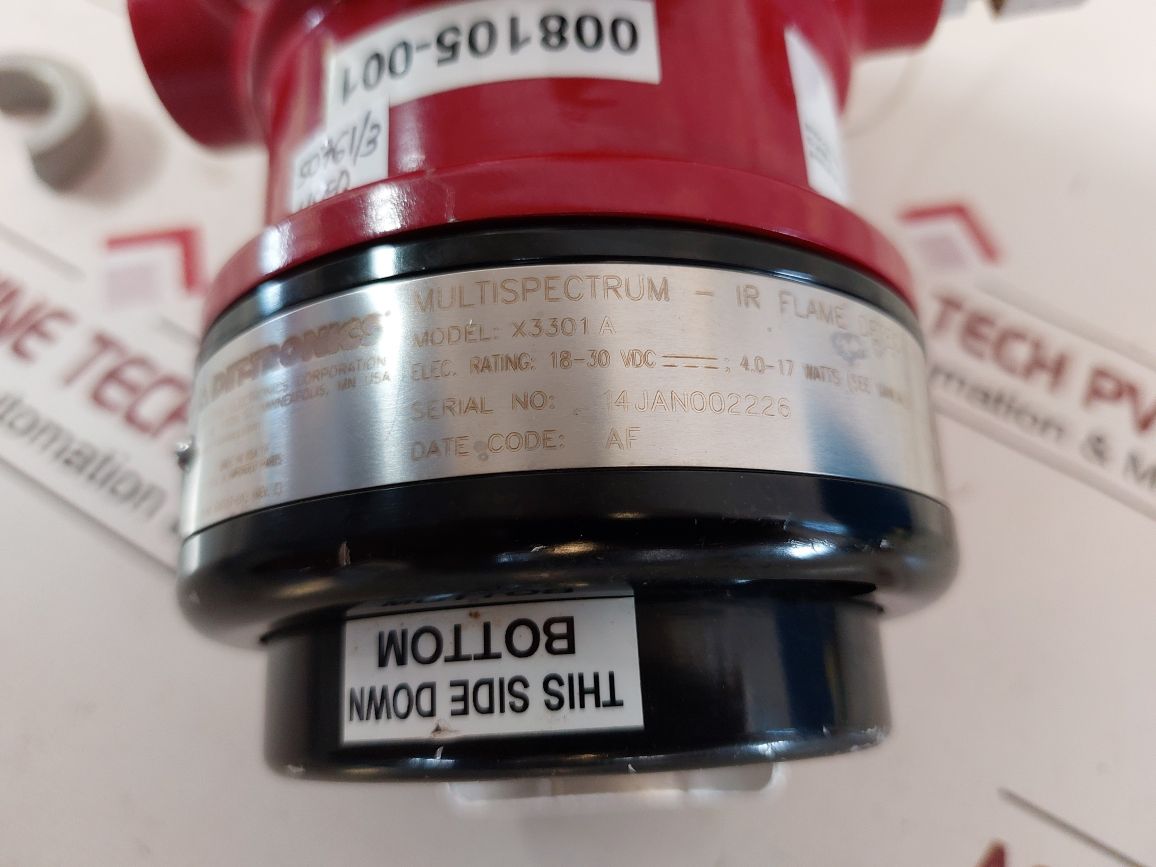Det-tronics X3301 A Multispectrum-ir Flame Detector