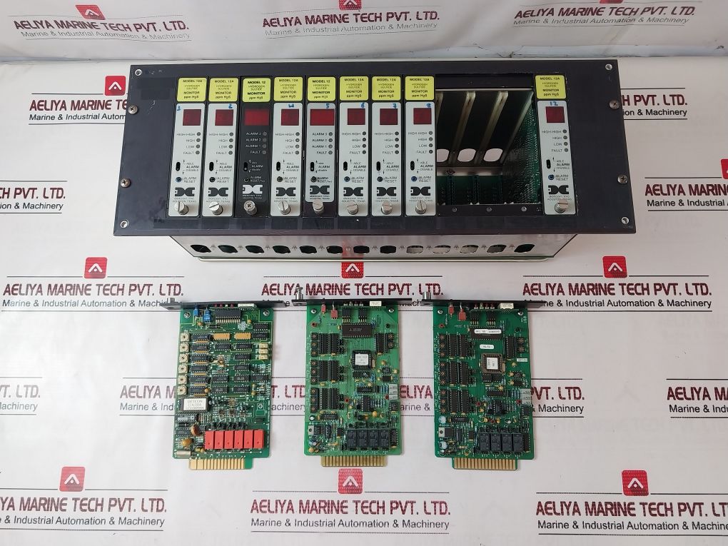 Detcon Model 12 Cobustible Gas Monitor Rs-485 Id