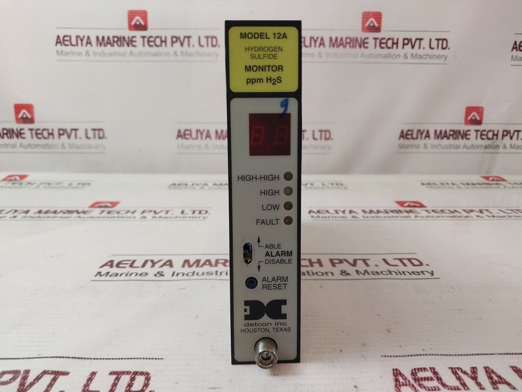 Detcon Model 12 Cobustible Gas Monitor Rs-485 Id