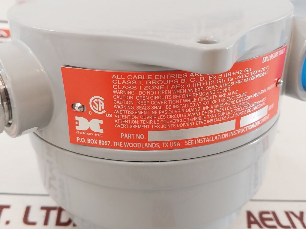Detcon Tp-624D Hydrogen Sulfide H2S Gas Sensor 897-850800-010