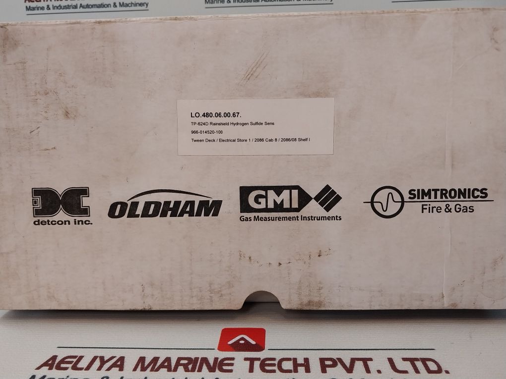 Detcon Tp-624D Hydrogen Sulfide H2S Gas Sensor 897-850800-010