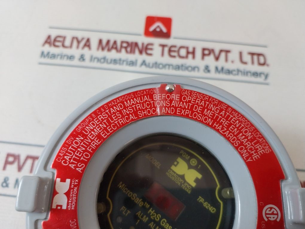 Detcon Tp-624D Microsafe H2S Gas Sensor