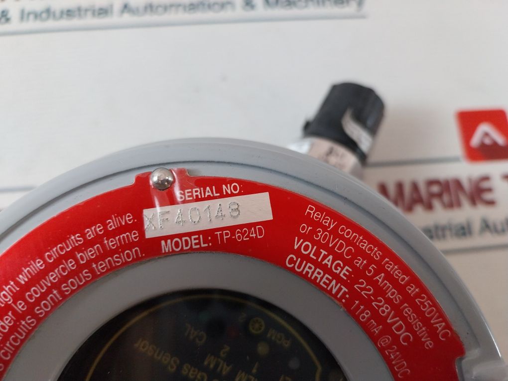 Detcon Tp-624D Microsafe H2S Gas Sensor
