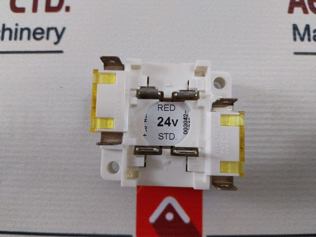 Dewhurst Red Push Button 24V