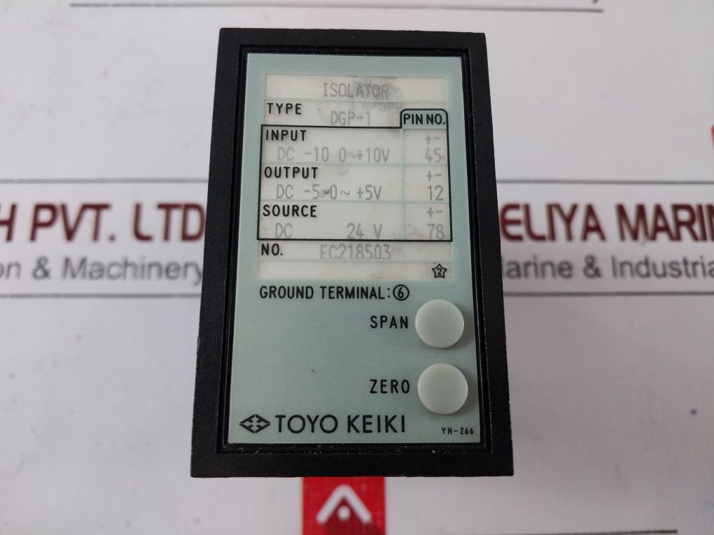 Toyo Keiki Dgp-1 Isolator