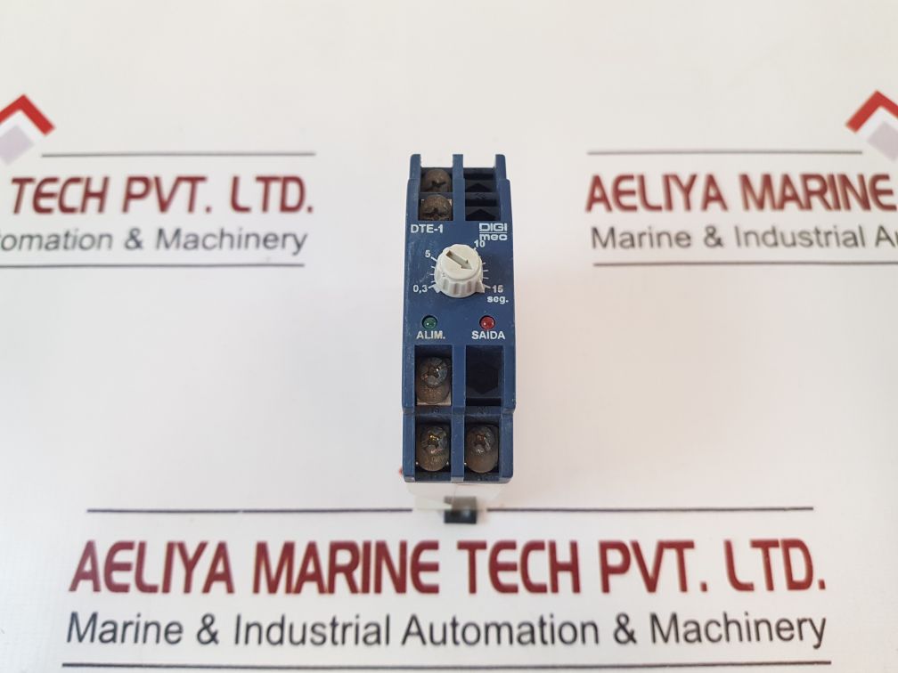 Digi Mec Dte-1 Timer 0,3 To 15Seg