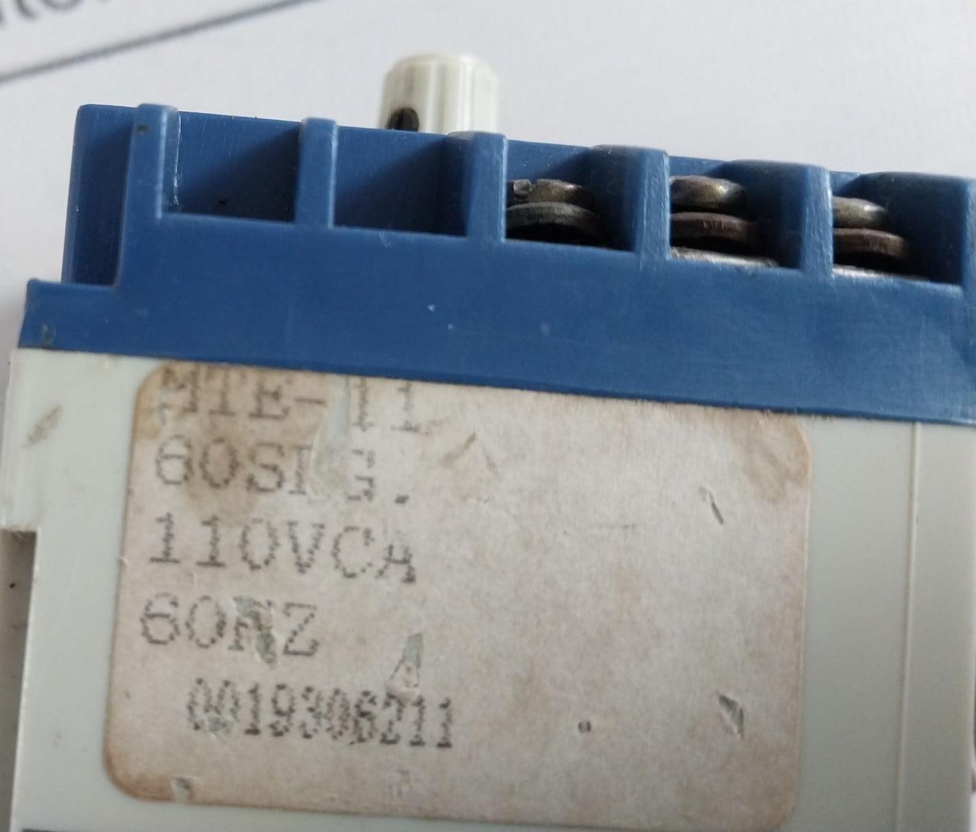 Digi Mec Mte-11 Time Delay Relay 110 Vca 60 Hz