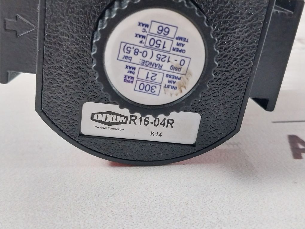 Dixon R16-04R Regulator 0-125 (0-8,5) Bar