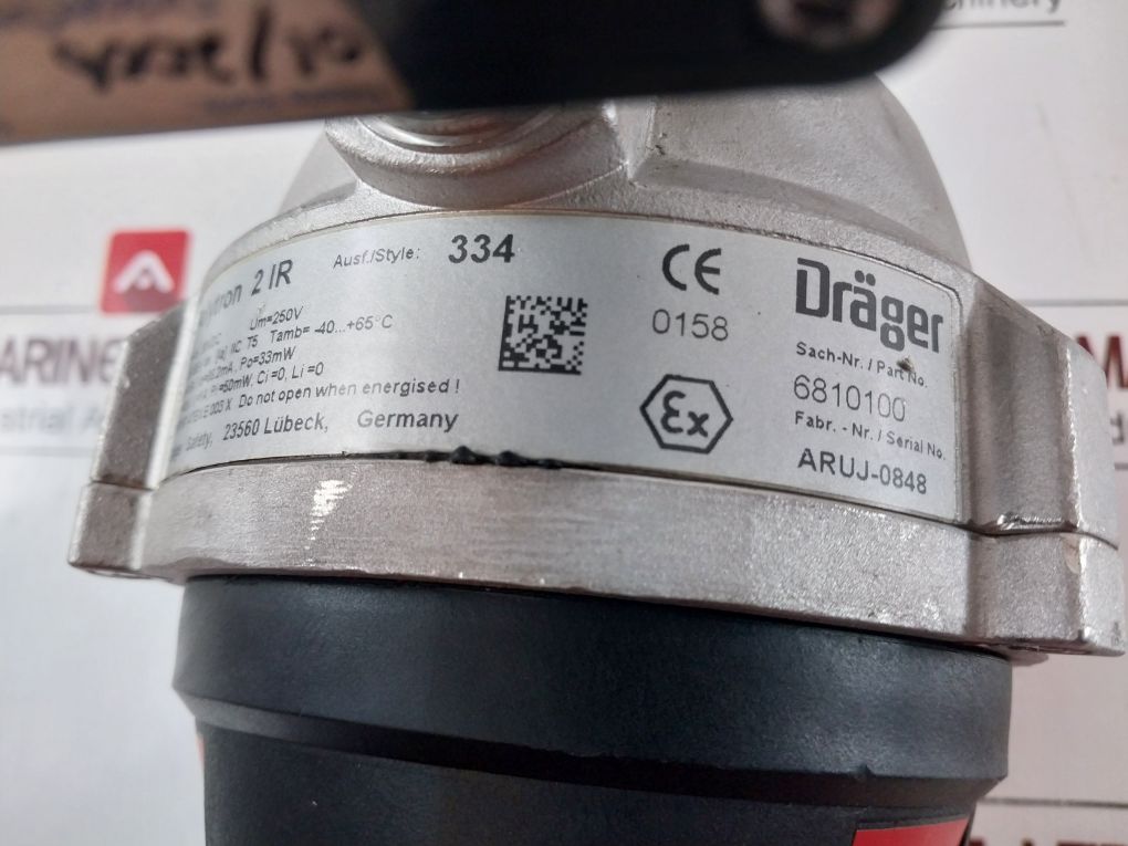 Drager Polytron 2 Ir Style 334 Infrared Gas Detector 6810100