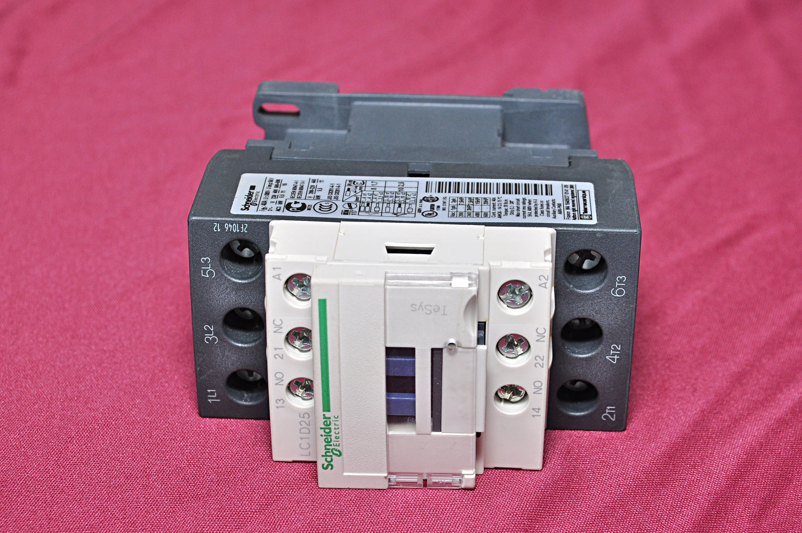 Schneider electric/telemecanique lc1d25 contactor